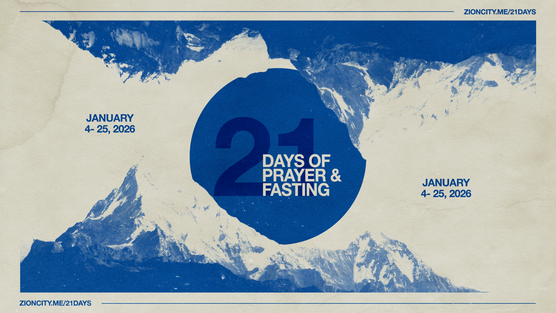 21 Days of Prayer and Fasting
