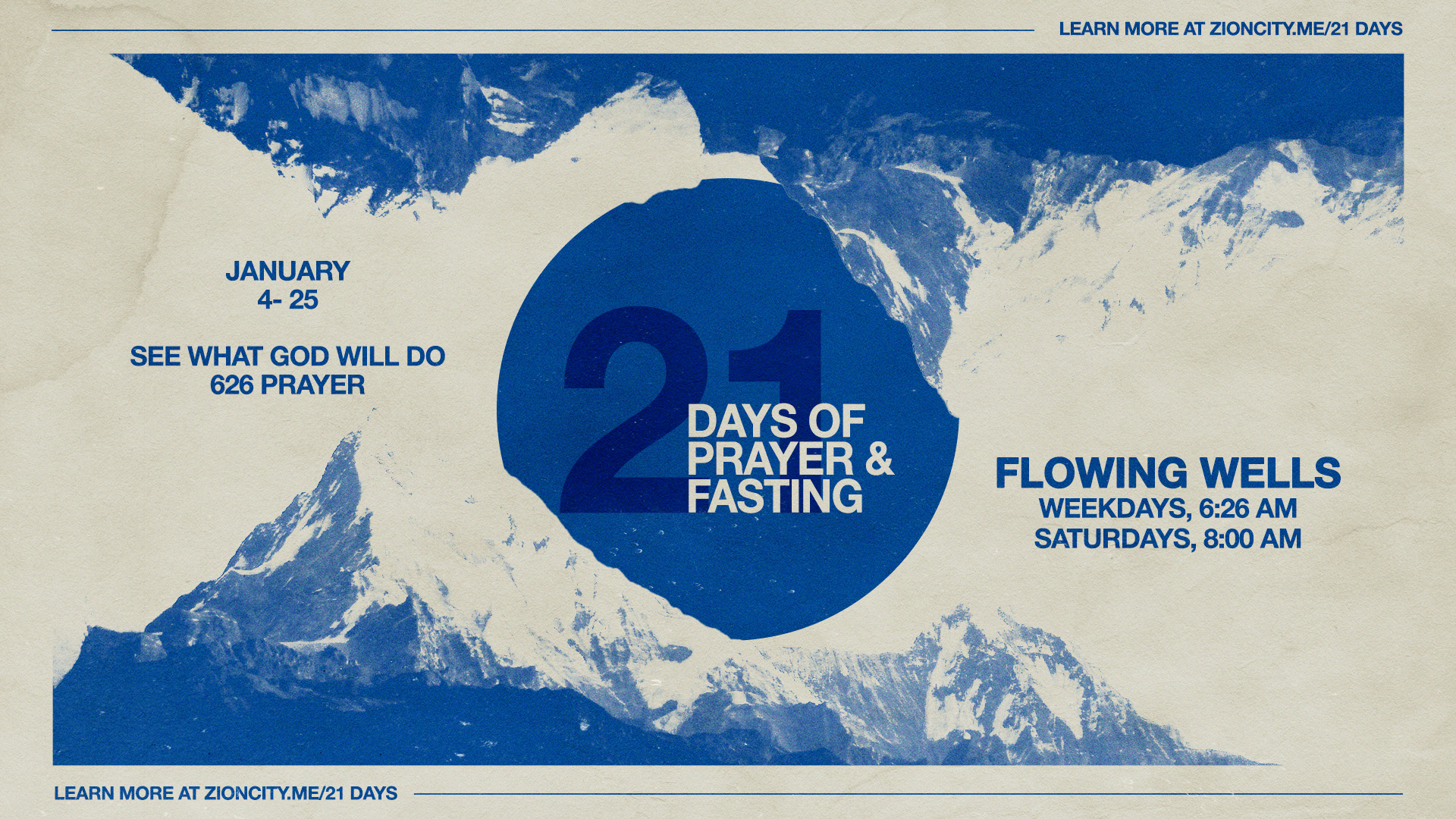 21 Days of Prayer and Fasting