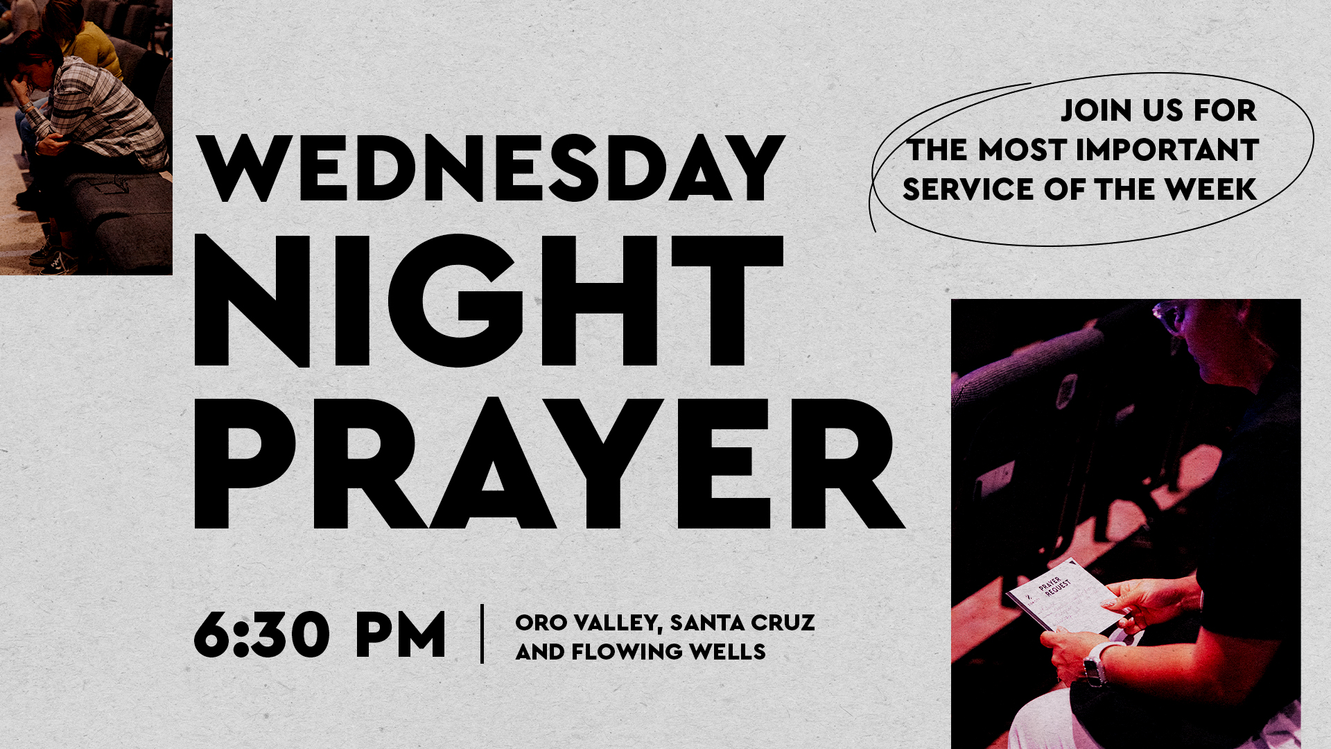 Wednesday Night Prayer